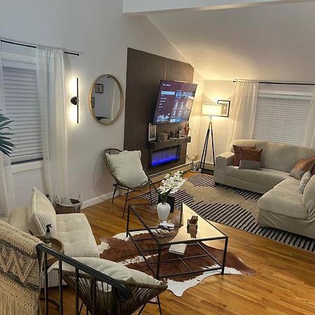 Chic Modern Bedroom 5 Mins From Jfk New York Bagian luar foto