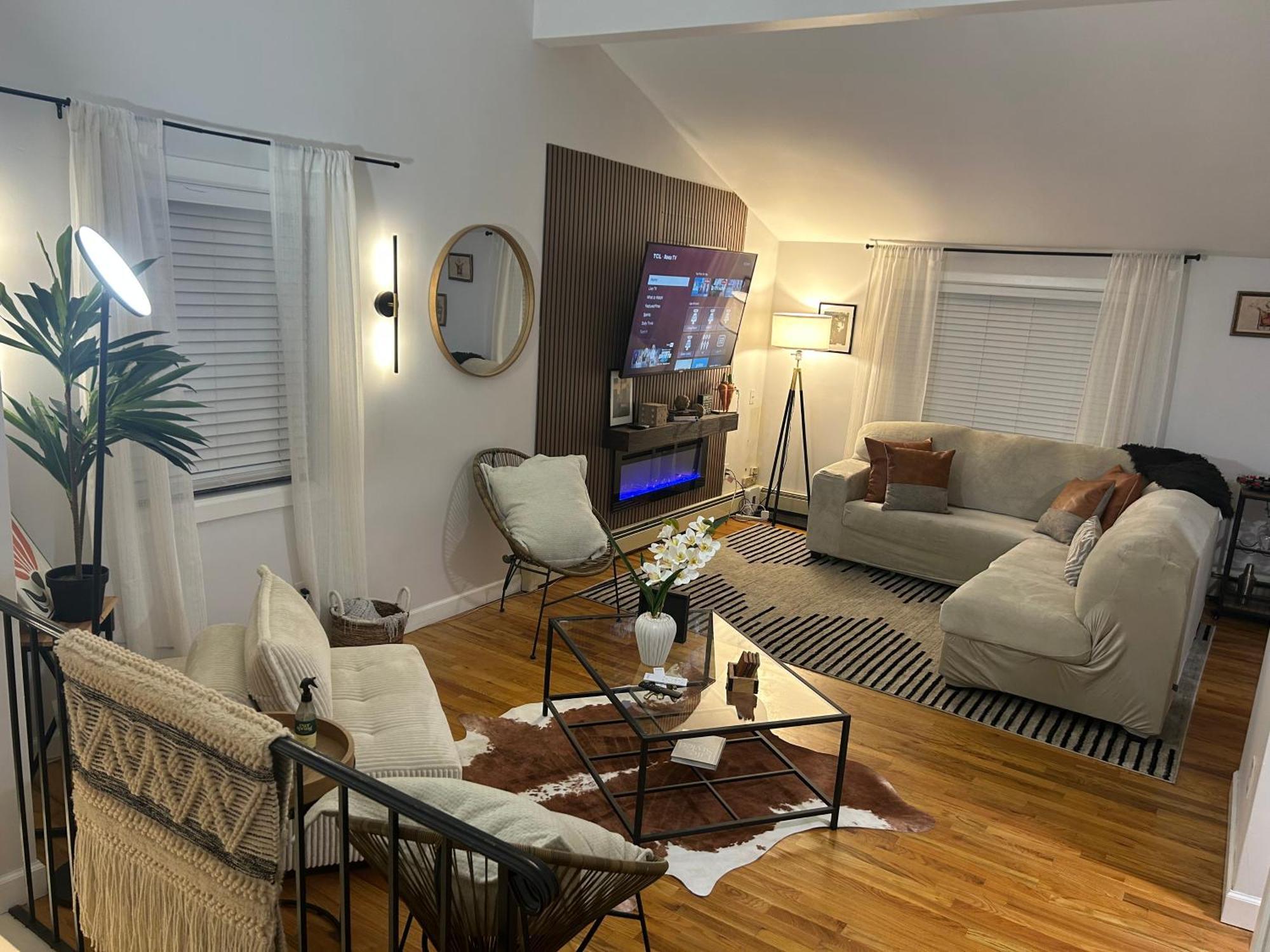 Chic Modern Bedroom 5 Mins From Jfk New York Bagian luar foto